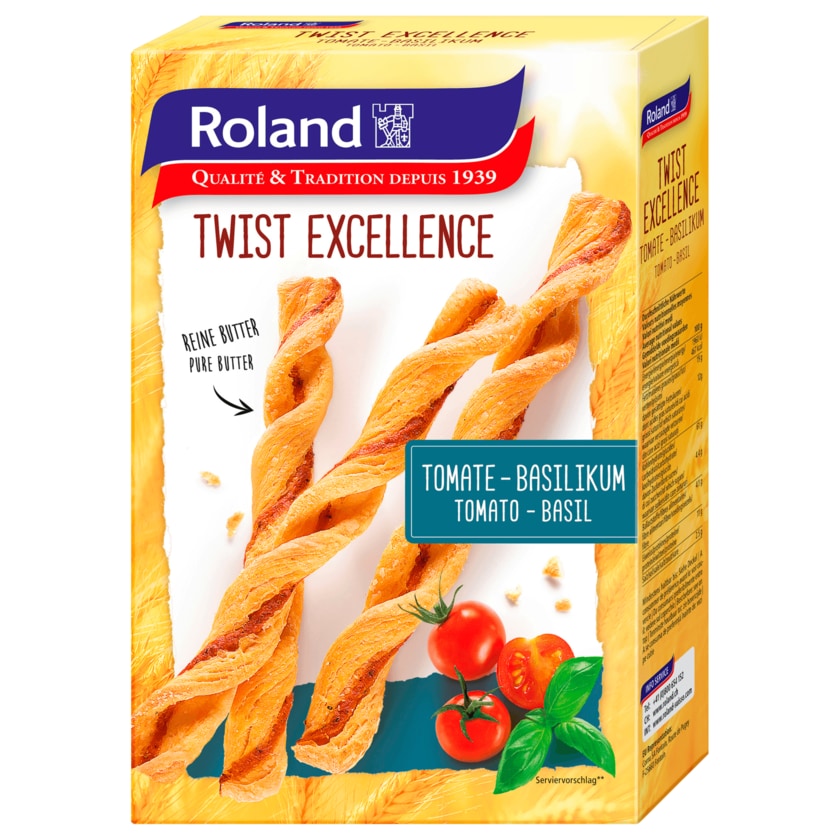 Roland Twist Excellence Tomate-Basilikum 100g